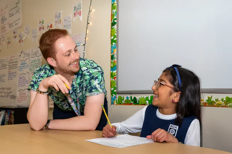 Strong teacher-student relationships